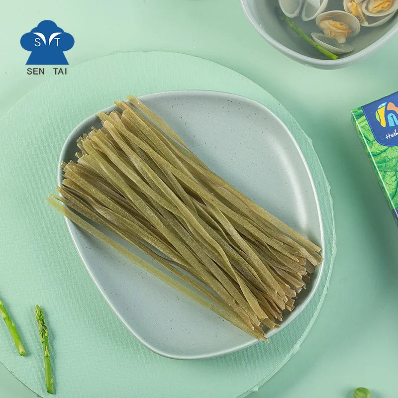 Wholesale Bulk Gluten Free Low Calorie Dried Konjac Noodles in Bag Packaging