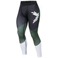 Men's BJJ Leggings Elastic Waist Secure Fit Squat-proof Anti-Chafing Flatlock Seams for No-Gi and Gym Training