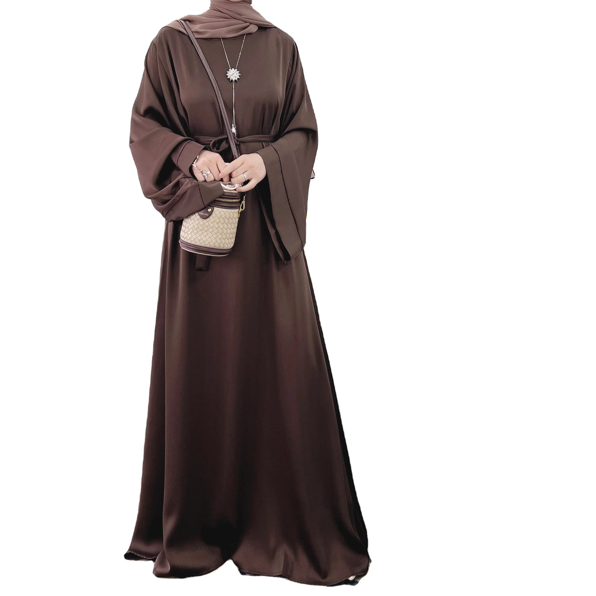 Basic Solid Large Multi Color Robe Dress Muslim Wear Women Islamic Clothing Abaya
