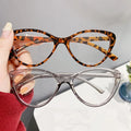 LiEr Factory Low-priced Retro European American Designer Cat Eye Anti Blue Light PC Diamond Face Shape Glasses CE UV400