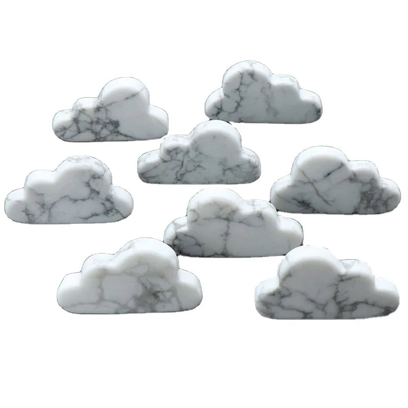 DIY Wholesale Natural Hand Crafted Crystal Cloud Healing Howlite Cloud for Home Decoration
