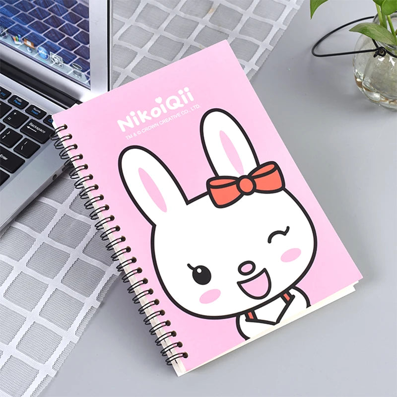 Customized Printing Creative Cover Blank Inners Pages Stationery Coil Notebook