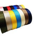 Wholesale Durable Herringbone Twill Woven Polyester/Nylon Webbing Straps with Printed Logo for Bags