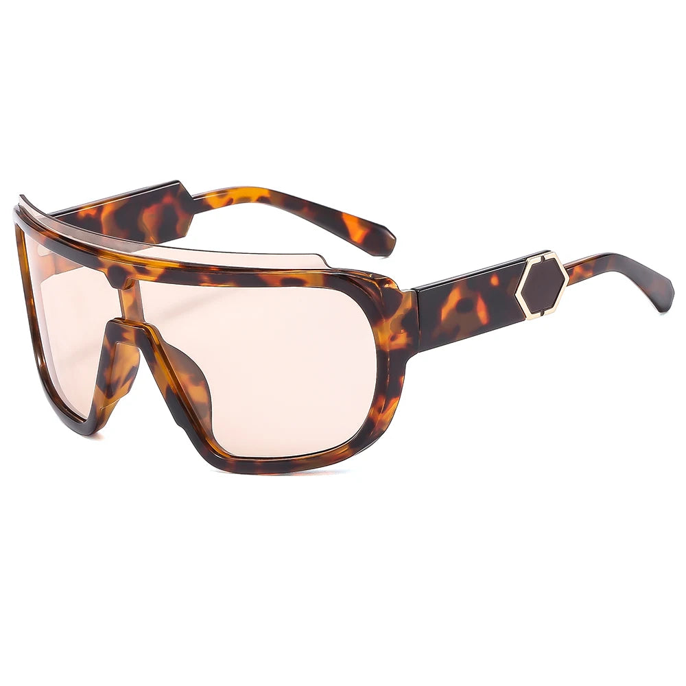 Oversized Unisex Sunglasses UV400 Protection Sunglasses