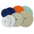 5 Inch Resin Wet or Dry Polishing Pad for Concrete Floor Resin Dry Polishing Pad