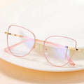 81530 New Fashion Metal Optical Glasses for Women Anti Blue Light Spring Legs Pink Glasses Computer Eyeglasses 2026