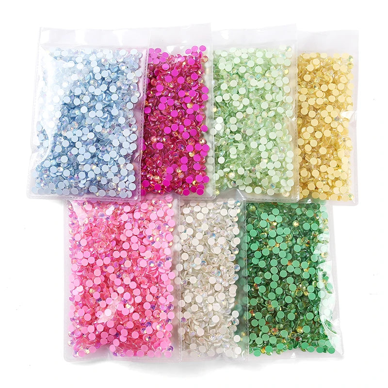 Bling Flatback Custom Nail Art Shoe Decoration Glass Garment Sparkle Glue-On Technique Loose for Customized Stick-On Design