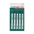 Alluse 5-Piece T318BF 12TPI Bi-Metal Jig Saw Blades 110mm T Shank OEM Industrial Precision Cut Metal Epoxy Automotive