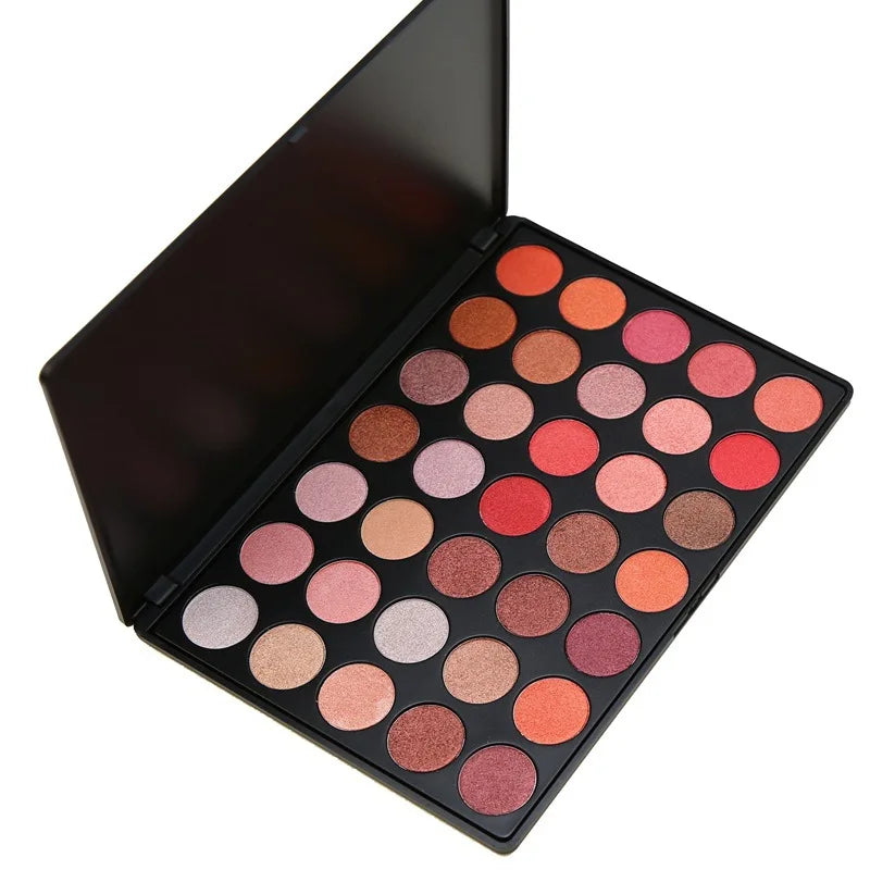 Wholesale 35 Color Cheap Eyeshadow Palette Eye Shadow Maquillage Original Highly Pigmented Eyeshadow Palettes Private Label