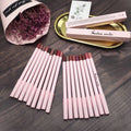 Popular Private Label Make Your logo Vegan Cruelty Free Creamy Lip Liner Dark Brown Nude Lip Liner