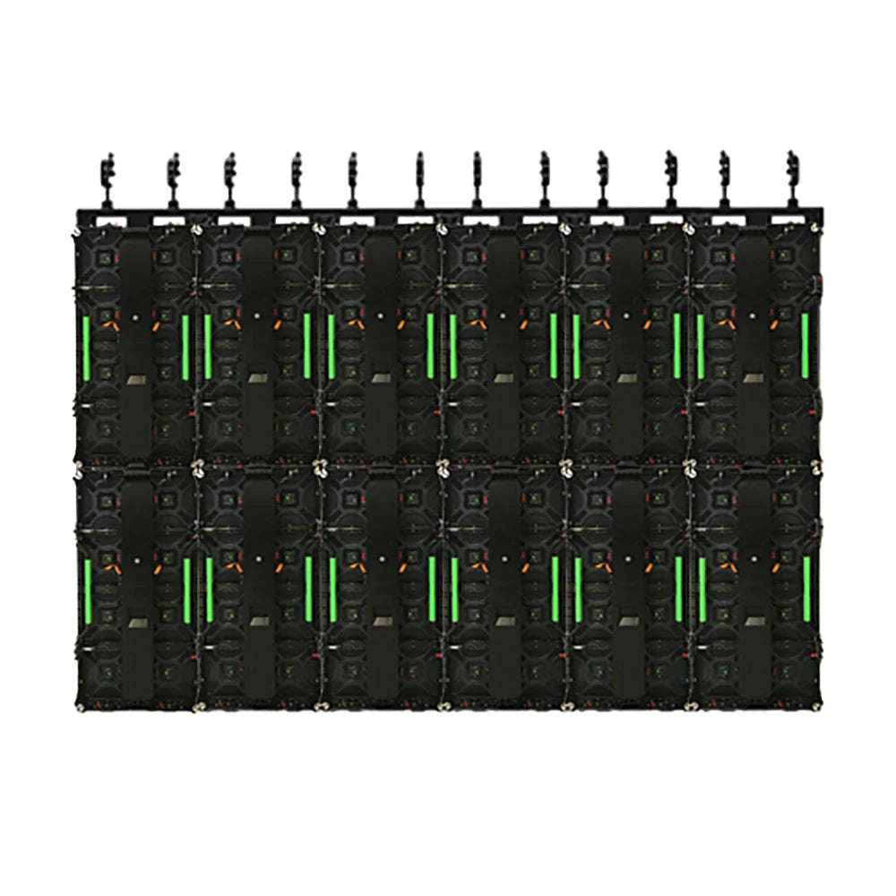 RAYBO LED Video Wall Hanging Bar Rental Led Display Screen P2.604 P2.97 P3.91 P4.81 MegaBDM