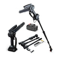Ananke Tools 1.8m Height Adjustable DIY Industrial 21V Battery Powered 6inches Guide Bar High Branch Saw Forced Air Cooling