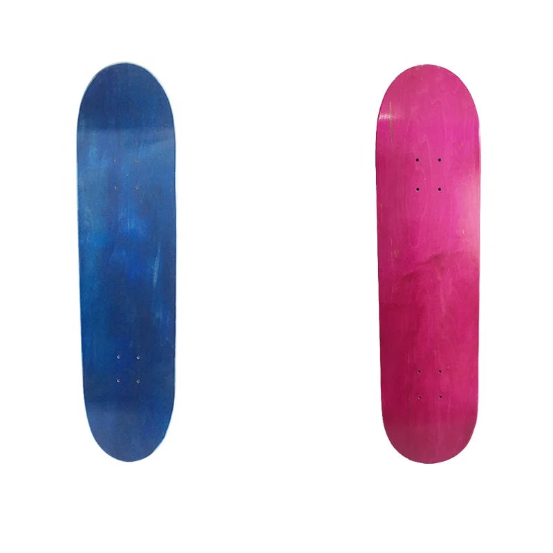 Best Sale Blank Skate Board Decks Wholesale 7 Ply Canadian Maple Blank Skateboard Decks