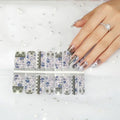Shanghai Huizi Wholesale Nail Polish Stickers Custom Designs Nail Wraps for Girls