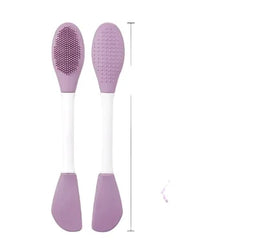 Head Silicone Facial Mask Brush Facial Massage Cleaning Brush DIY Mud Film Scraper Beauty Tools