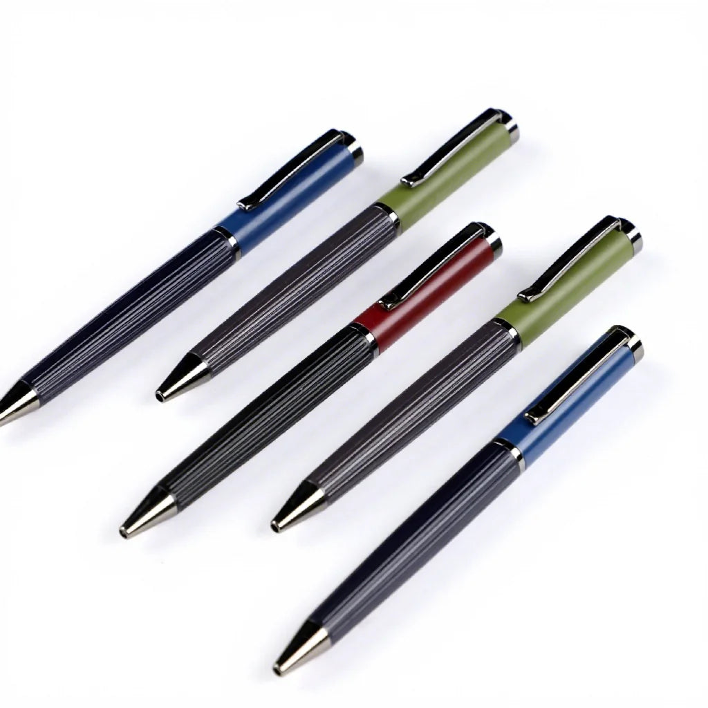 Professional Design New Luxury Metal Office Ball Point Pen Black Business Customised Pen Classic Ballpoint Pens
