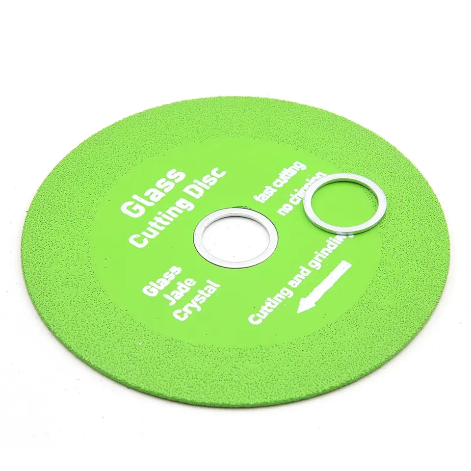 Glass Cutting Disc Thin Saw Blade Wheel Glass Ceramic Cutting for Angle Grinder 4'' Diamond Saw Blade 100mm Thin Cutting Disc
