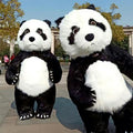 Hot Selling Customized Inflatable Panda Mascot Costume Cute Inflatable Panda Mascot Adult Party Costume