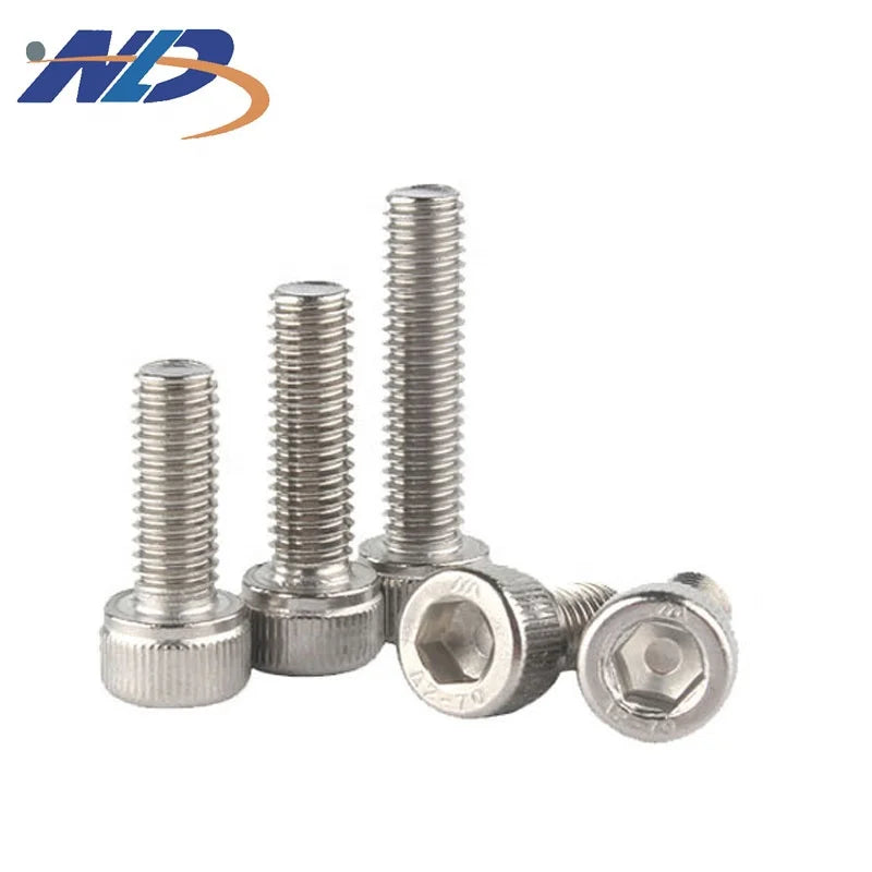 OEM Nickel M12 Hexalobular Titanium M7 Chamfered Button M3x6 Din 912 Stainless Steel Hex Socket Head Screws
