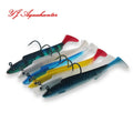 15cm 30g Lead Fishing Lure Tackle Pesca Accessories Soft Plastic  Fishing Lure with Jighead