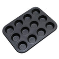 BPA Free Eco-friendly Non-stick 12 Cavities Silicone Stocked Muffin Cake Baking Mold