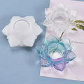 YS DIY Flower Candlestick Resin Mold Gartful Box Casting Container Mould Making Jewelry Storage Box Candle Holder Plaster Tools MegaBDM