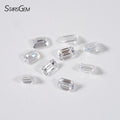 Diamond Wholesale Calibrated Size Fancy Emerald Cut Melee Lab Diamonds HPHT Loose DEF VS Lab Grown Diamonds
