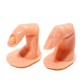 Misscheering Manicure Tool Finger Exercises Nail Art Display Board Insert with Nail Piece with Adhesive Fixed MegaBDM