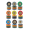 Custom11g Crown Stickers Mixed Material Poker Chip Pieces No Denomination Game Bookkeeping Coins