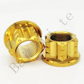 Factory  Price Titanium Torx Flange Nuts M16 M18 M20 Titanium Rear Wheel Axle Nut for Motorcycle