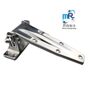 1460 Upgrade High Pressure Die-Cast Stainless Steel Zinc Alloy Adjustable Industrial Cold Room Door Hinge 180 Opening for Half
