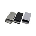 92x60x21mm Sliding Tin Box Solid Perfume Metal case Brow Soap Mint Packing Box