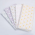 High Quality White Custom Printed Logo Flower Tissue Paper Recycled Materials Single-Sided Resin Coating Modern Luxury Pulp