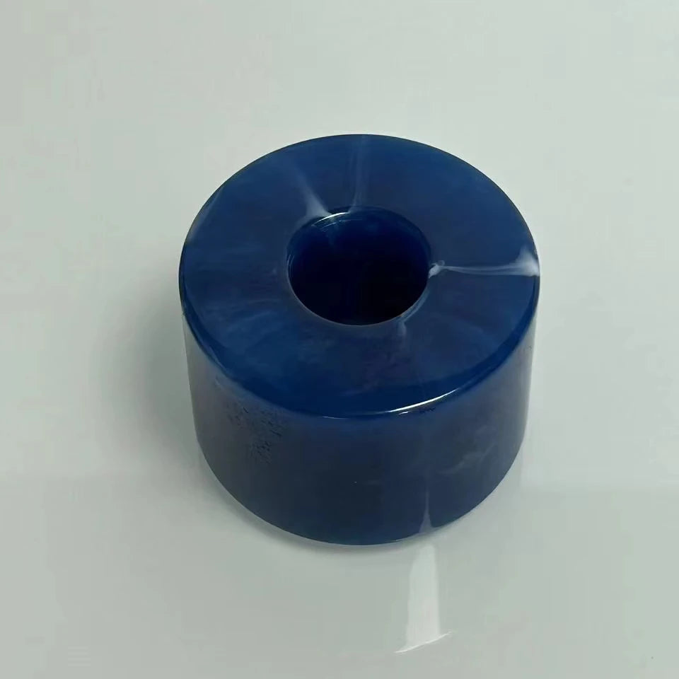 FEA15 15mm Round Cylinder Perfume Bottle Cap Blue Perfume Over Cap