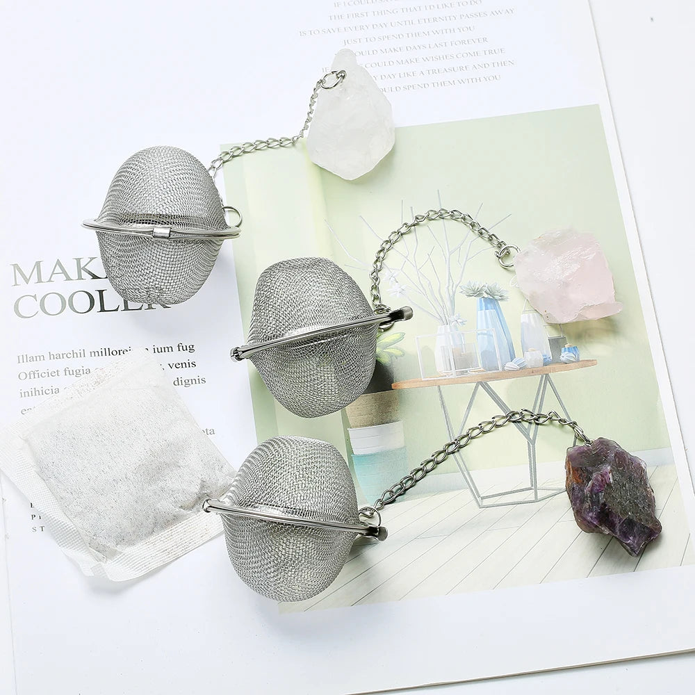 Wholesale Gemstone Home Decorations Tea Infuser Personalized Furnishing Stone Crafts Natural Raw Gem Stone Crystal Tea Infuser