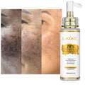 LKIAE Private Label Organic Cosmetics Vitamin C&E Peau Noire Whitening Anti Aging Facial Serum for Glowing Skin