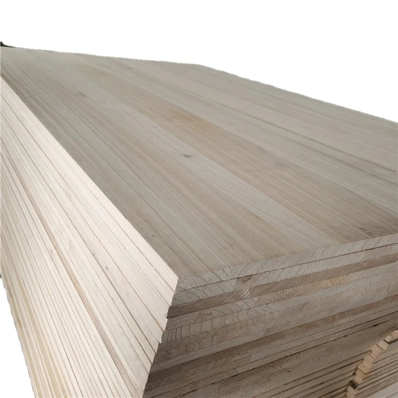 HENGYU Paulownia Wood Price Solid Wood  Manufacturer Paulownia Lumber Paulownia Edge Glue Board