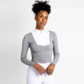 Factory Price Light Fast-Drying Competition Shirt With Unique Collar Opening Show Jumping Long Sleeve Shirts Equestrian Clothing