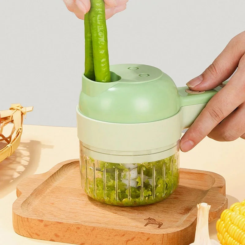 2023 Hot Selling Veggie Grinder Food  Slicer Blender Kitchen Tools Garlic Crusher
