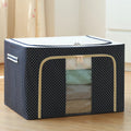 Hot Selling Clothes Fabric Folding Large Capacity Polyester Cotton Storage Box for Home