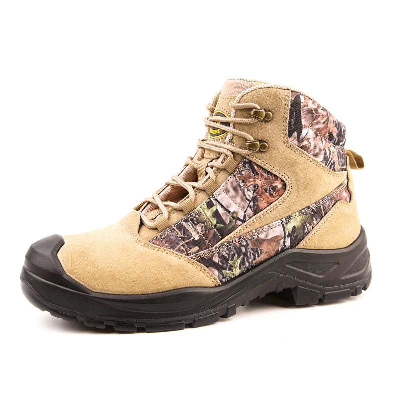 Customized Construction Site Safety Boots Hiking Work Safety Shoes Boots