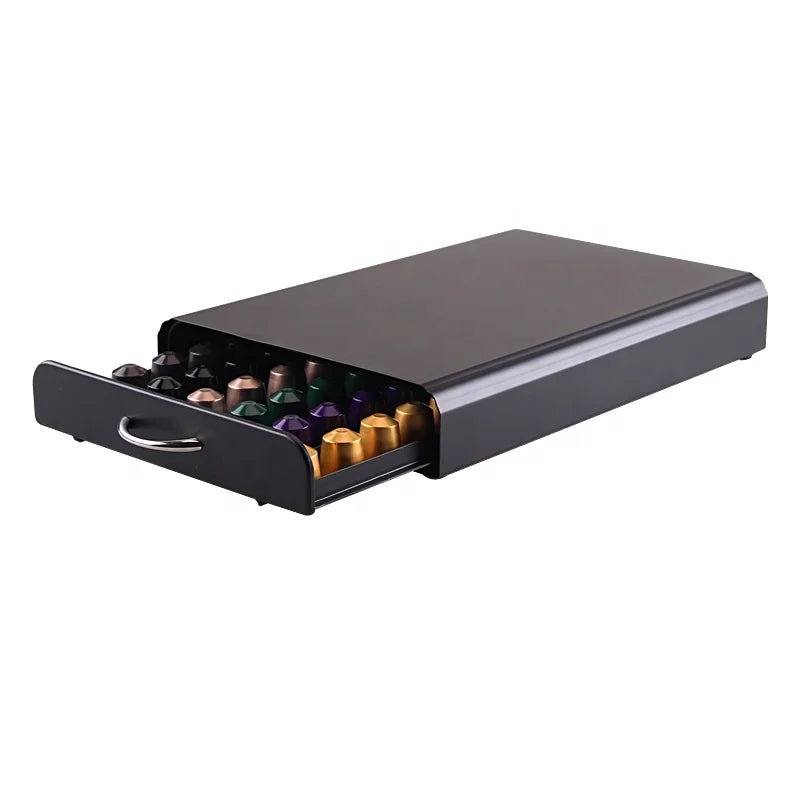 Customizable OEM Carbon Steel Coffee Capsule Drawer Factory Direct Supply Hot Sale Item Wholesale Bulk Order Cross Border