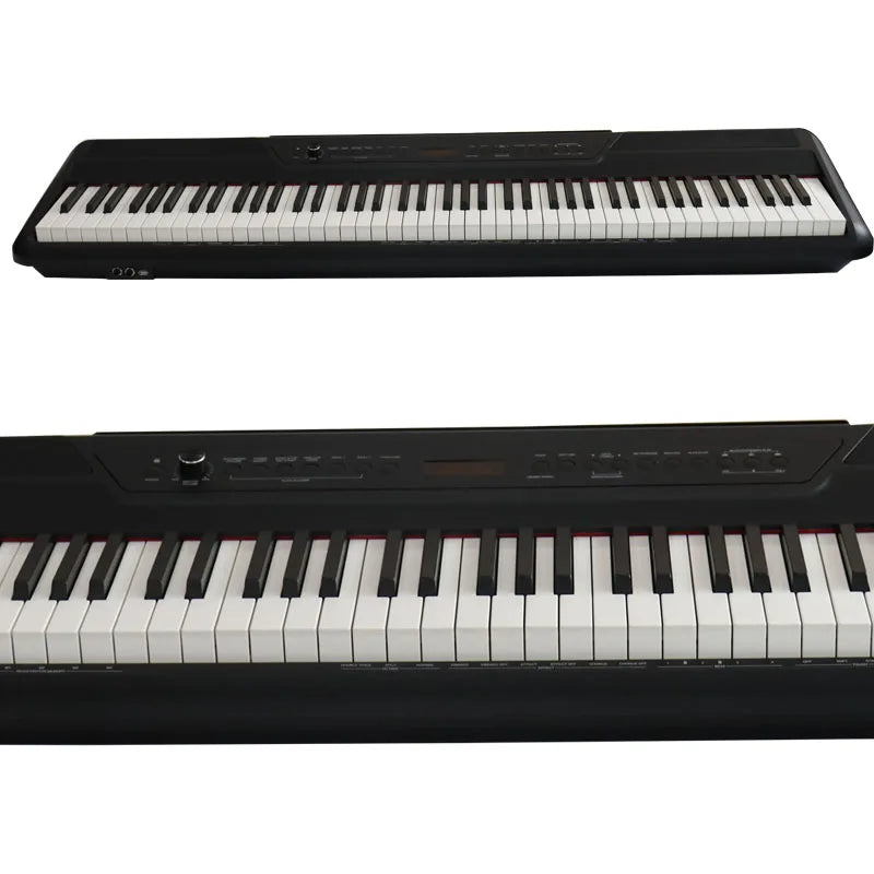 Factory Direct Sale Electronic Keyboard Musical Instrument 88 Key Portable Piano Keyboard Musical Instrument