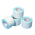 Custom 4x6 Inches Self-Adhesive Die Cut Blank Paper Shipping Label Sticker Roll Waterproof Thermal 100x150mm Packaging Promotion