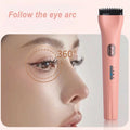 Wholesale Rechargeable Electric Heated Eyelash Curler Plastic Instrument for Roll Pushing Eyelashes