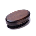 Wholesale Classic Archaize Color Oval Shape Wild Black Boar Bristle Beard Brush Antique Color Beech Wooden Beard Brushes for Men
