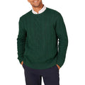 Custom LOGO OEM & ODM Men Embossing Sweaters Pullover Knitwear Jacquard Knit Winter Crewneck Custom Knitted Sweater for Men