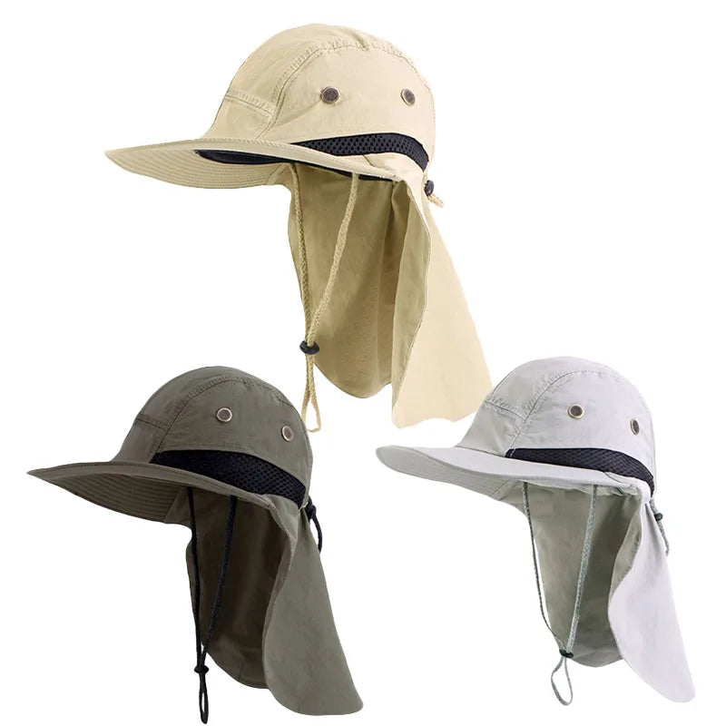 Wholesale Outdoor Bucket Hats Small Size for Child With Sunshade and Elastic Band Bucket Caps