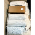 Luxury Washable Removable Solid Neck Cooling Bamboo Shredded Memory Foam Pillow for Side Back Sleepers