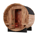 USA Stock Cedar Barrel Sauna Room Outdoor Garden Backyard Sauna Comfortable and Stylish